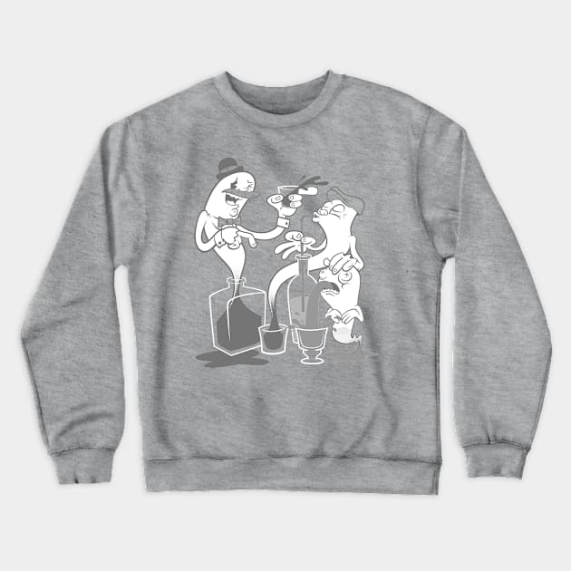 SPIRITS (gray variant) Crewneck Sweatshirt by GiMETZCO!